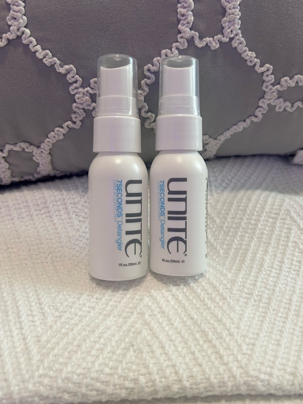 Brand NewUNITE 7SECOUNITE Detangler Leave-In Conditioner 1 fl oz (29ml) - 2 Pack